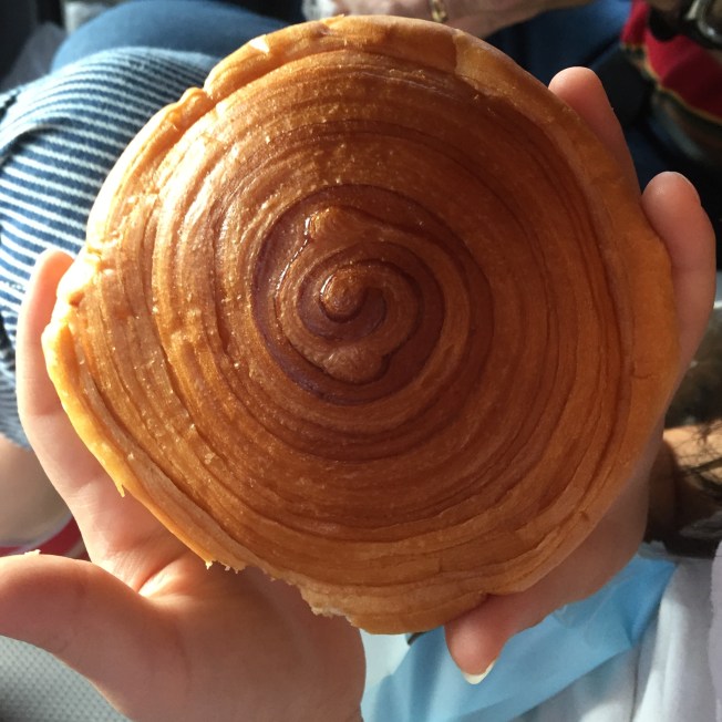 We had traditional Korean bread for lunch on the way to the airport